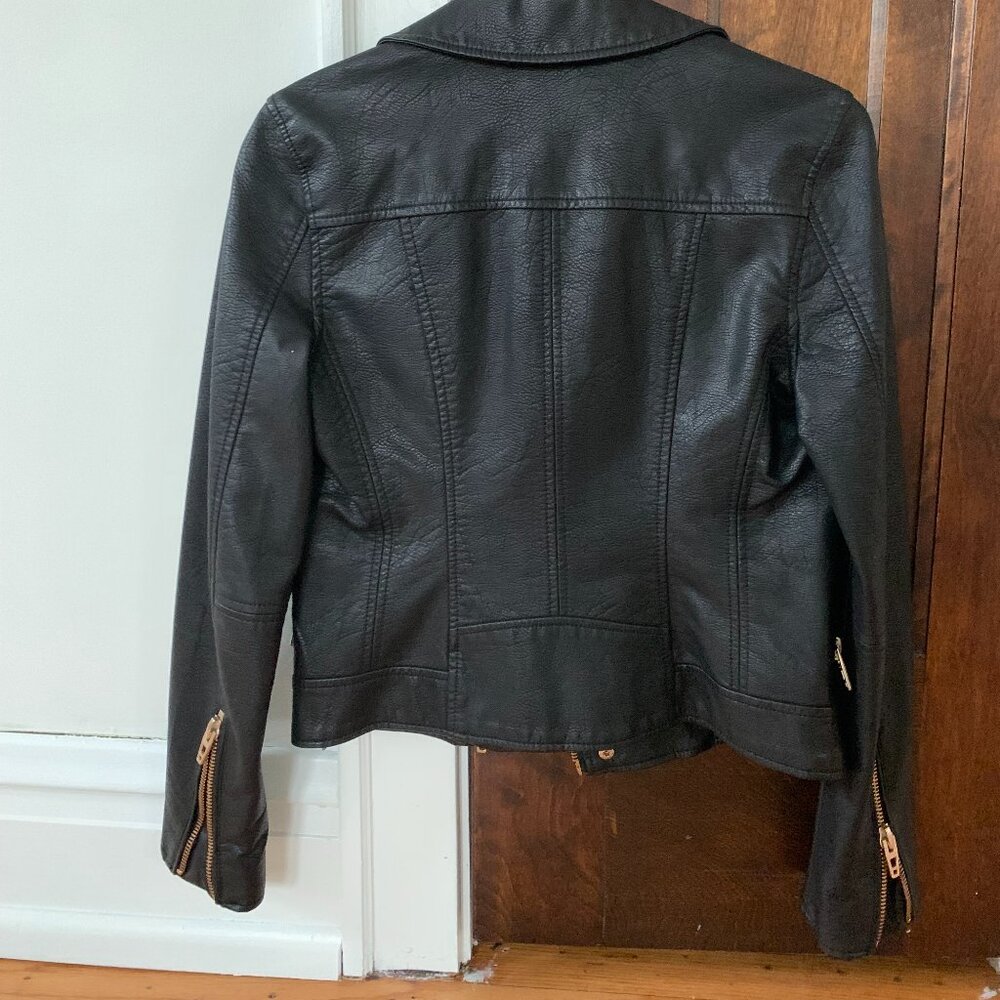 Blank NYC Faux Black Leather Jacket